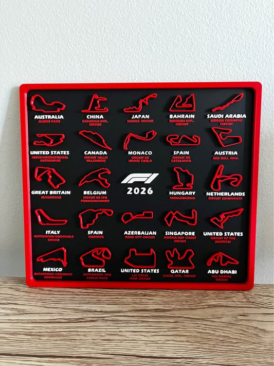 2026 Season tracks