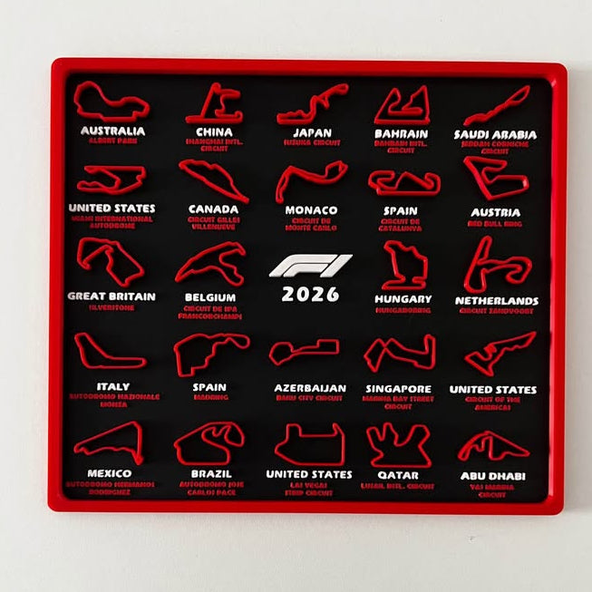 2026 Season tracks